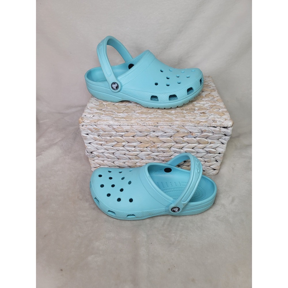 Crocs Classic Clog Blue Water Sandals Classic Dopamine Color Pop Womens 8 Mens 6